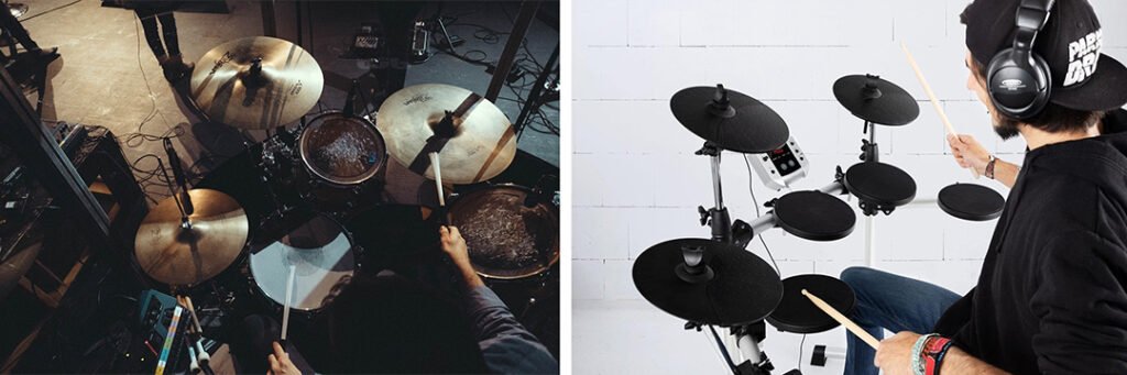 Bateria Acustica vs Bateria Electronica Guia Completa para Aprender a Tocar la Batería Eléctrica copia