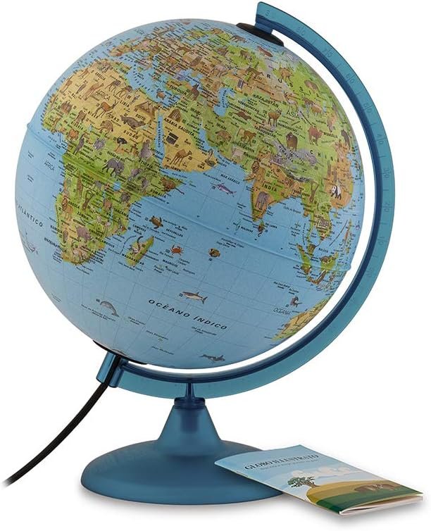 Tecnodidattica - Globo Terráqueo Safari para Niños